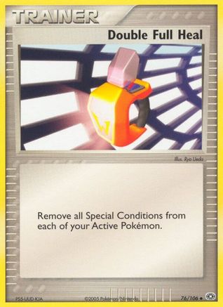 Image of Double Full Heal (76/106) (Stamped) [EX: Emerald]