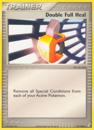 Image of Double Full Heal (77/100) (Stamped) [EX: Crystal Guardians]
