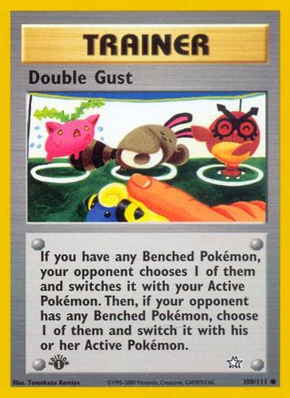 Image of Double Gust (100/111) [Neo Genesis 1st Edition]