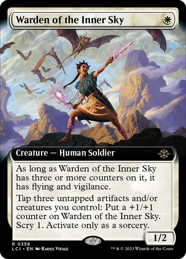 Image of Warden of the Inner Sky (Extended Art) [The Lost Caverns of Ixalan]