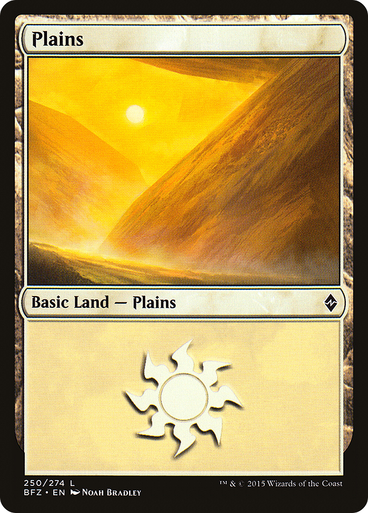 Image of Plains (250) [Battle for Zendikar]