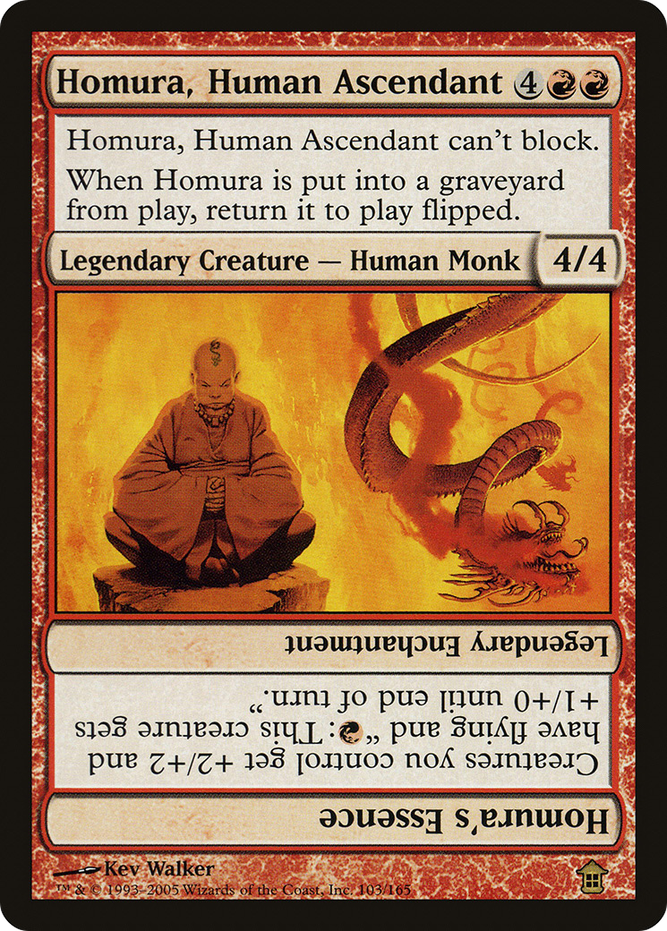 Image of Homura, Human Ascendant // Homura's Essence [Saviors of Kamigawa]