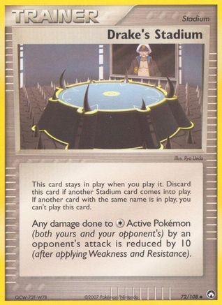 Image of Drake's Stadium (72/108) [EX: Power Keepers]