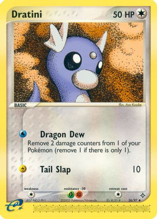 Image of Dratini (26/97) [EX: Dragon]