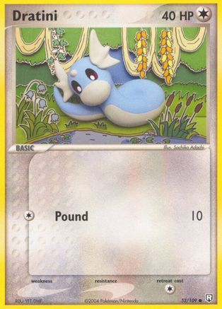 Image of Dratini (52/109) (Stamped) [EX: Team Rocket Returns]