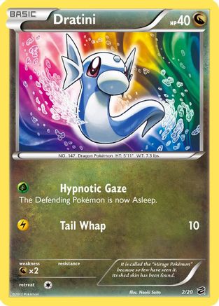 Image of Dratini (2/20) [Black & White: Dragon Vault]