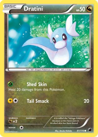 Image of Dratini (81/116) [Black & White: Plasma Freeze]