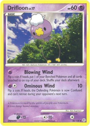 Image of Drifloon (46/130) [Diamond & Pearl: Base Set]