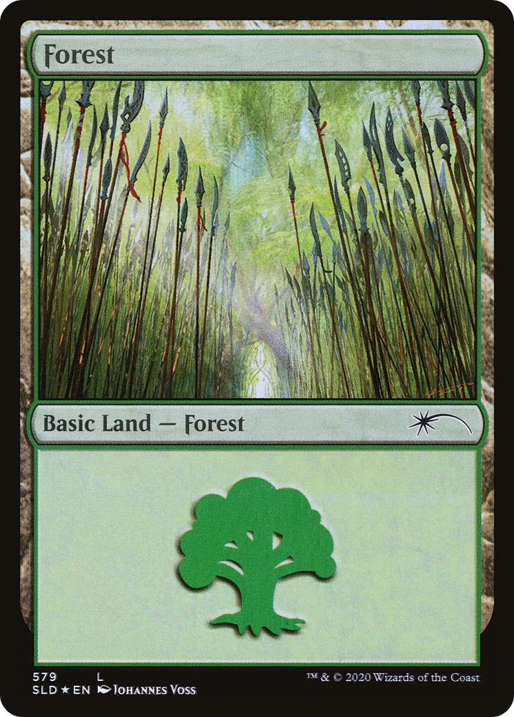 Image of Forest (Elves) (579) [Secret Lair Drop Promos]