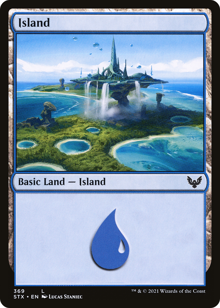 Image of Island (369) [Strixhaven: School of Mages]