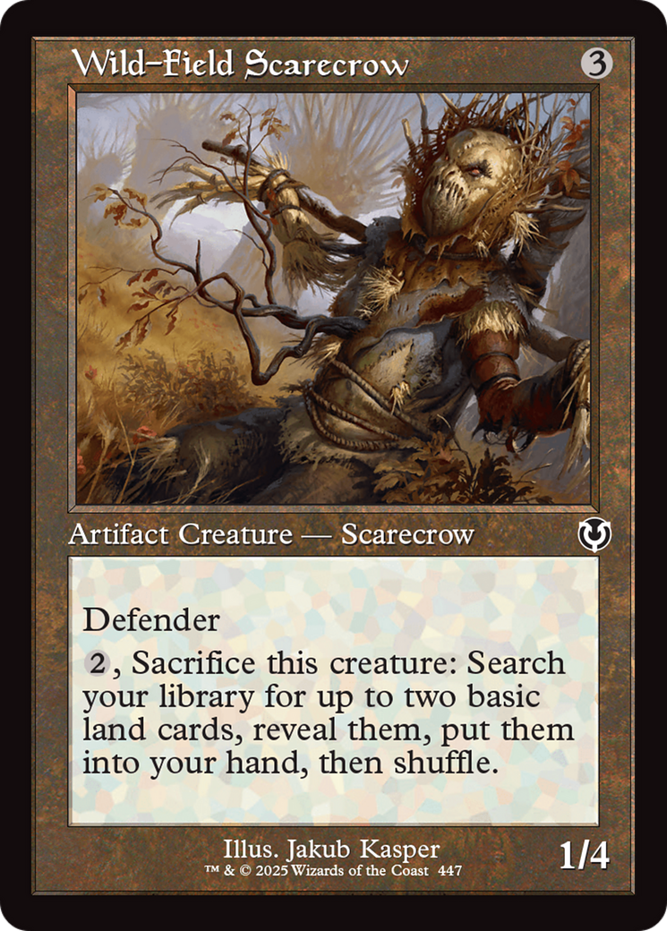 Image of Wild-Field Scarecrow (Retro Frame) [Innistrad Remastered]