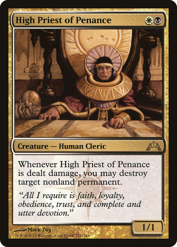Image of High Priest of Penance [Gatecrash]
