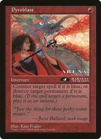 Image of Pyroblast (4th Place) (Oversized) [Oversize Cards]