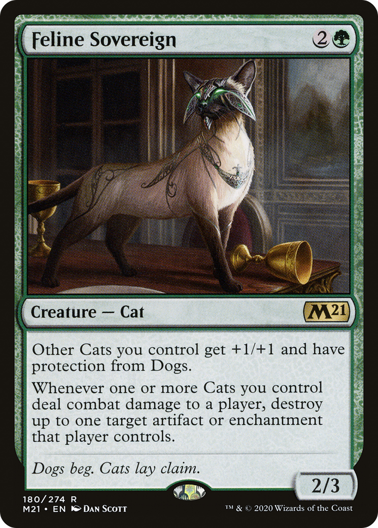 Image of Feline Sovereign [Core Set 2021]