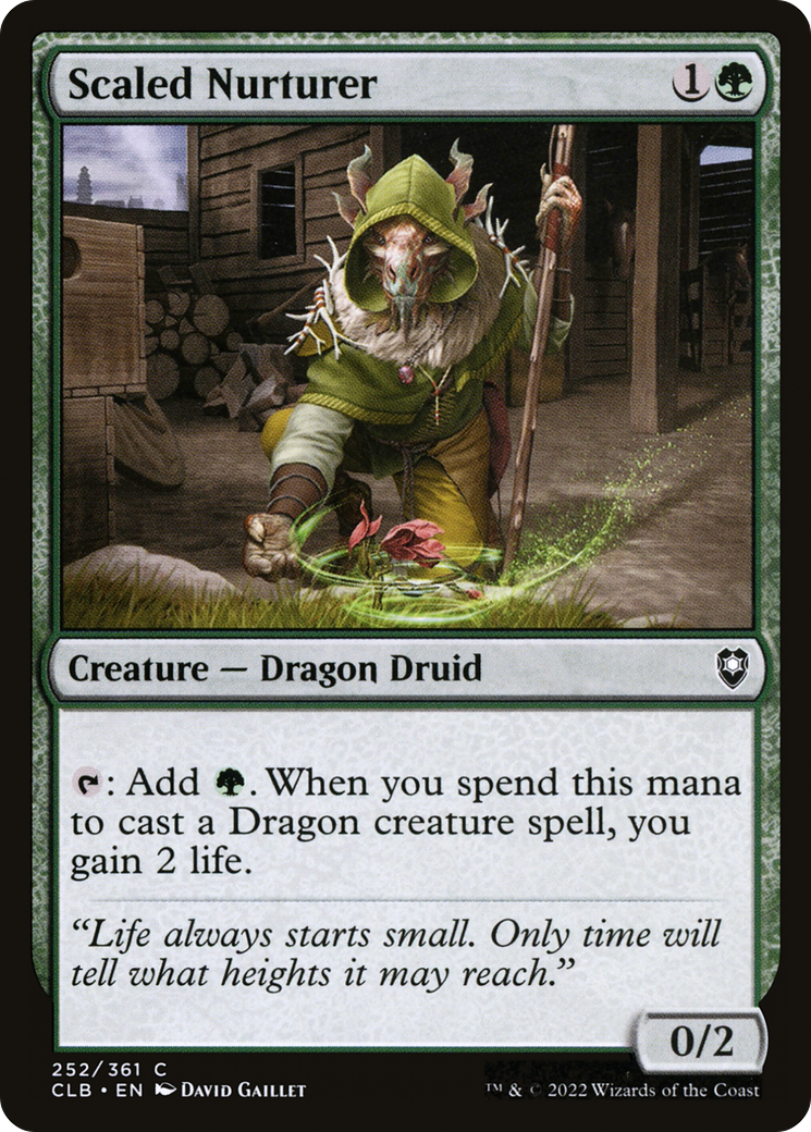 Image of Scaled Nurturer [Commander Legends: Battle for Baldur's Gate]