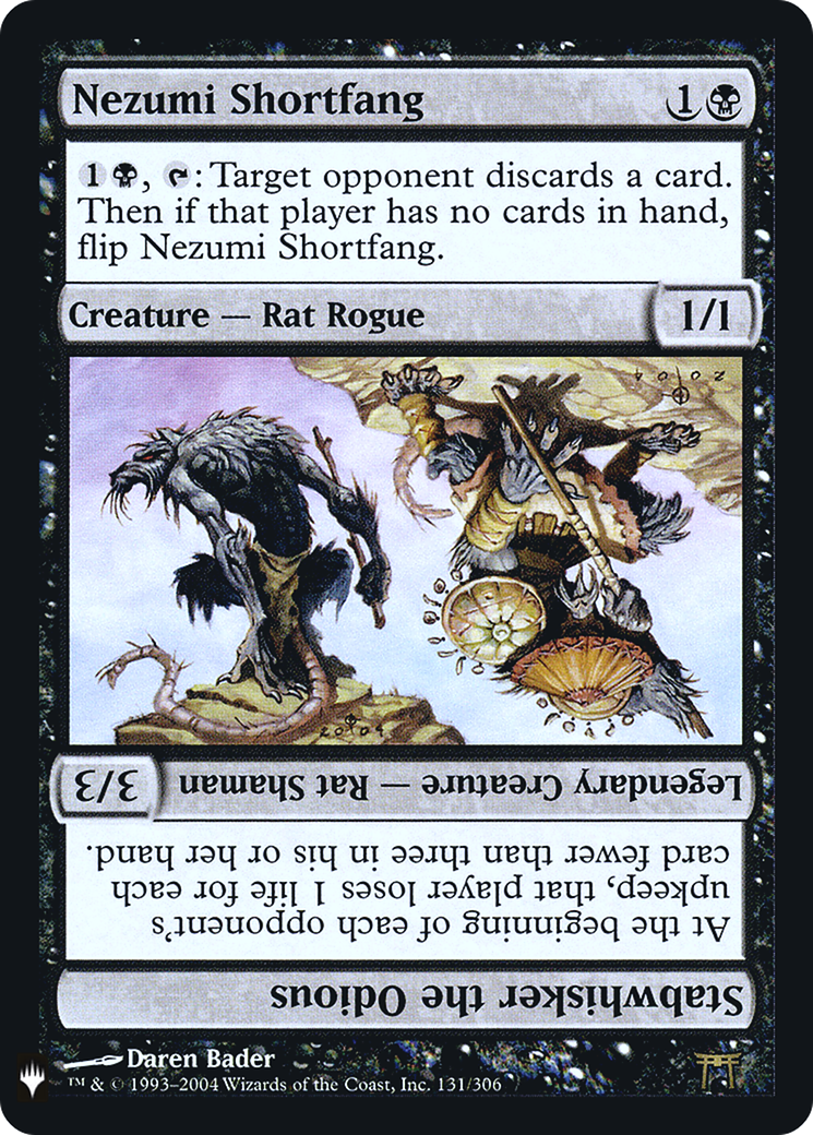 Image of Nezumi Shortfang // Stabwhisker the Odious [Mystery Booster]