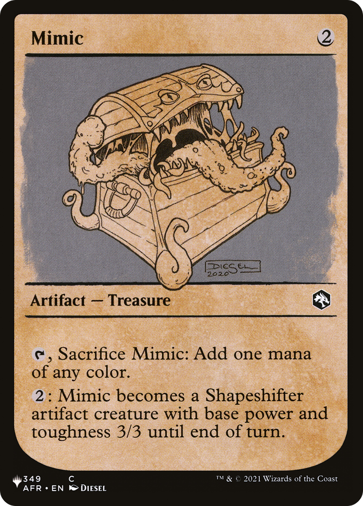 Image of Mimic (Showcase) [The List]