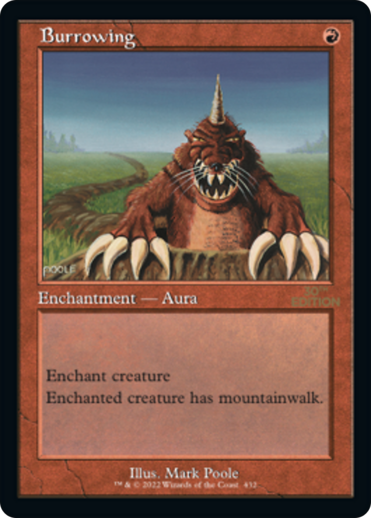 Image of Burrowing (Retro) [30th Anniversary Edition]