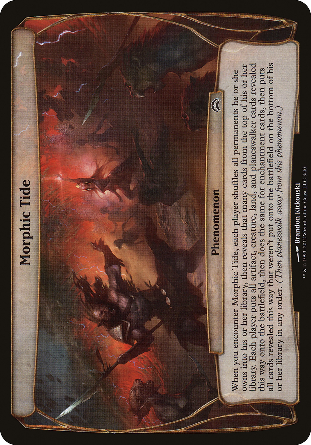 Image of Morphic Tide (Planes) [Planechase 2012 Planes]