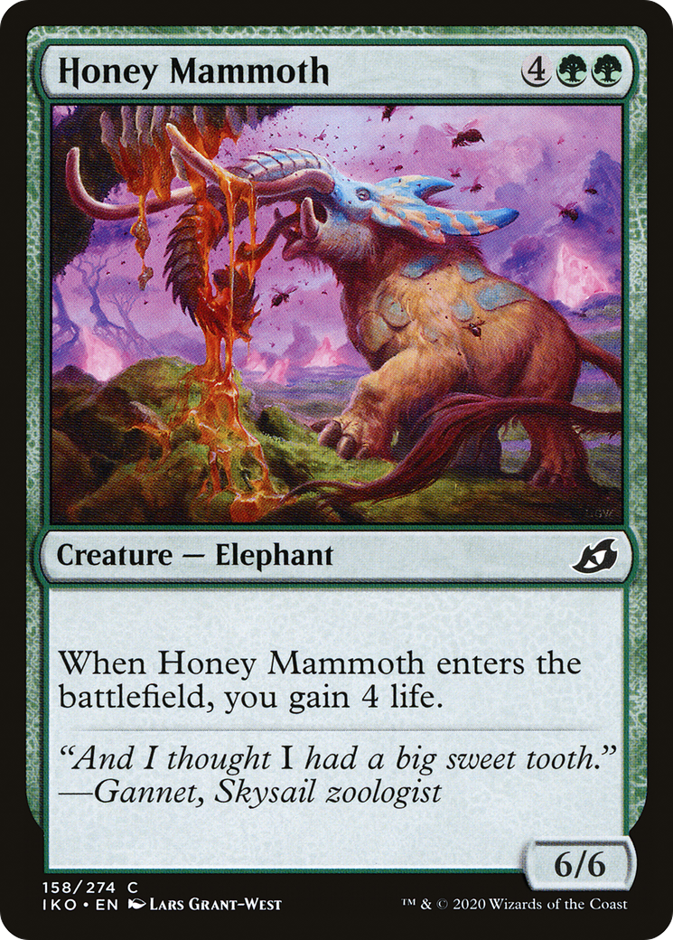 Image of Honey Mammoth [Ikoria: Lair of Behemoths]