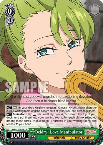 Image of Deldry: Love Manipulator (Foil) [The Seven Deadly Sins: Revival of The Commandments]