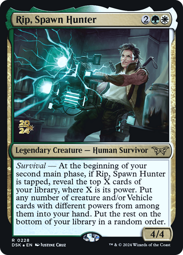 Image of Rip, Spawn Hunter [Duskmourn: House of Horror Prerelease Promos]