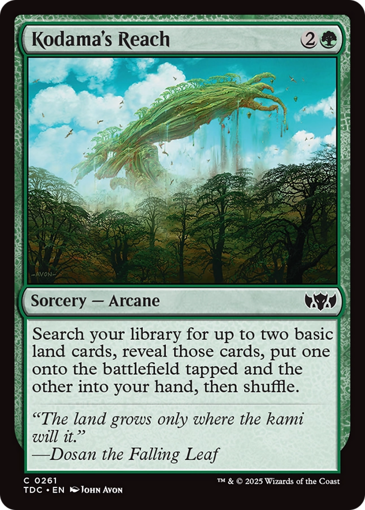 Image of Kodama's Reach [Tarkir: Dragonstorm Commander]