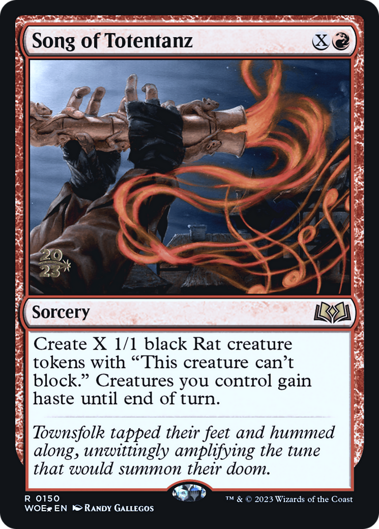 Image of Song of Totentanz [Wilds of Eldraine Prerelease Promos]