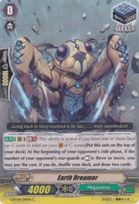 Image of Earth Dreamer (G-BT04/099EN) [Soul Strike Against the Supreme]