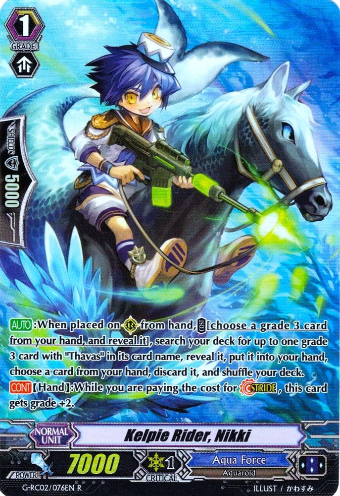 Image of Kelpie Rider, Nikki (G-RC02/076EN) [Revival Collection]
