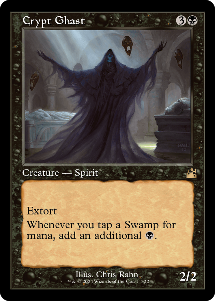 Image of Crypt Ghast (Retro Frame) [Ravnica Remastered]