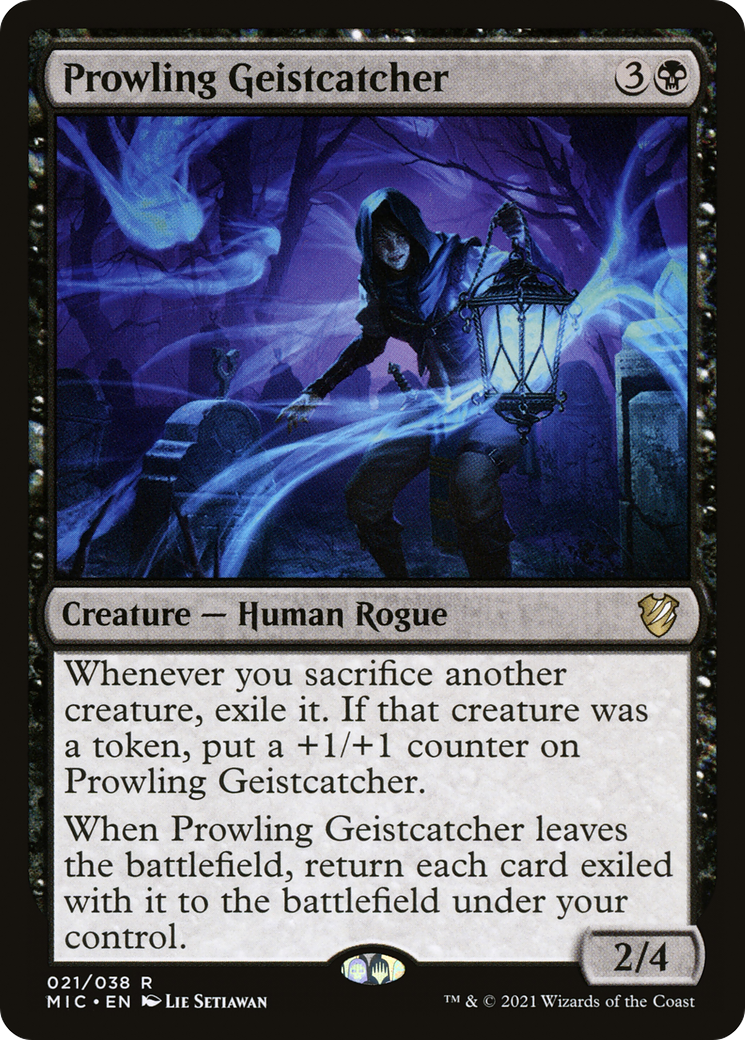 Image of Prowling Geistcatcher [Innistrad: Midnight Hunt Commander]