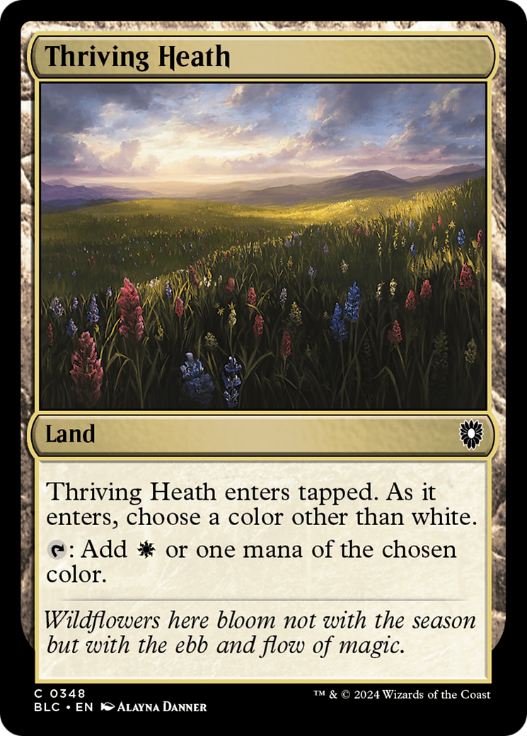 Image of Thriving Heath [Bloomburrow Commander]