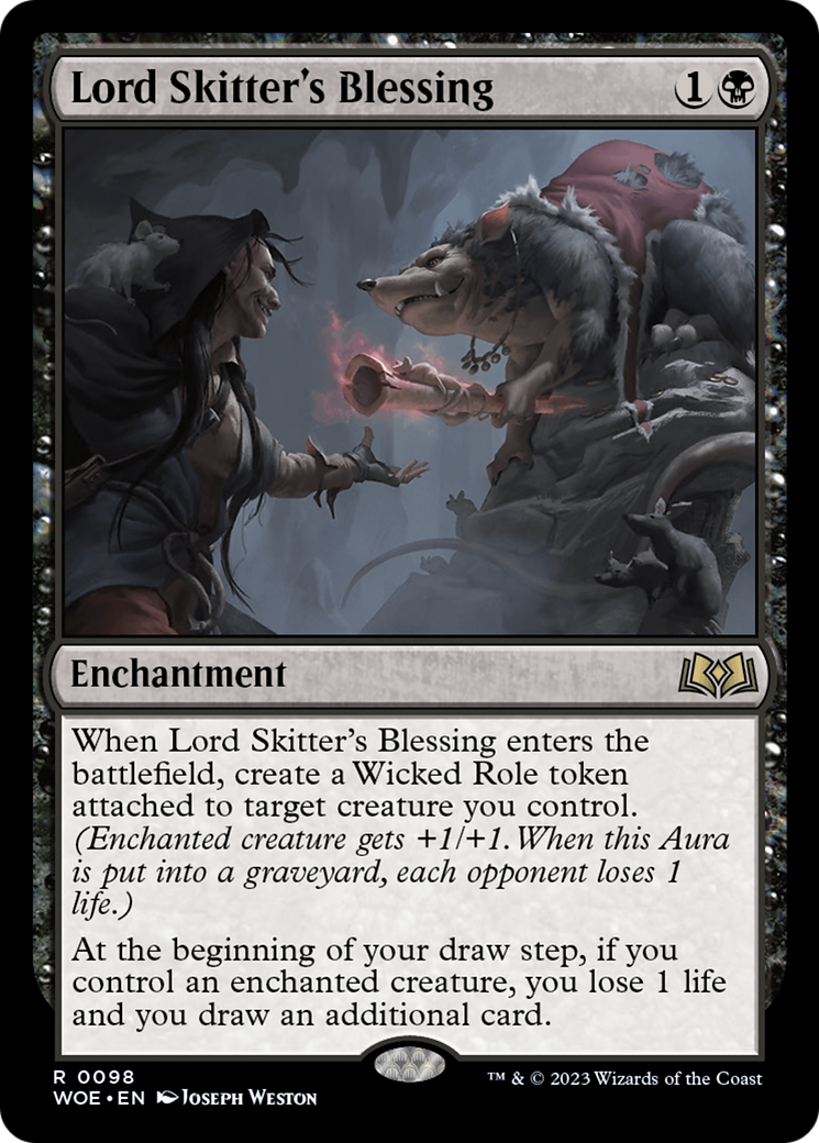 Image of Lord Skitter's Blessing [Wilds of Eldraine]