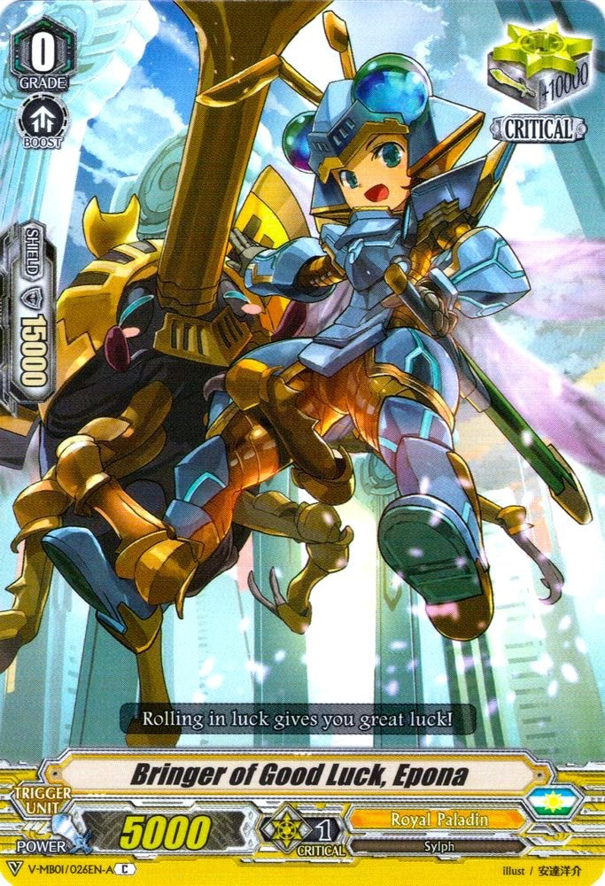 Image of Bringer of Good Luck, Epona (V-MB01/026EN-A) [PSYqualia Strife]