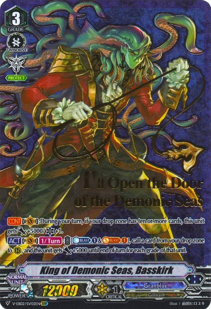 Image of King of Demonic Seas, Basskirk (V-EB02/SV02EN) [Champions of the Asia Circuit]