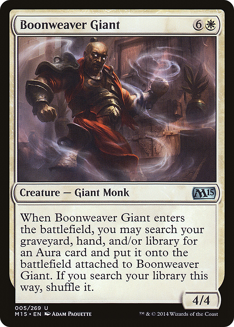 Image of Boonweaver Giant [Magic 2015]