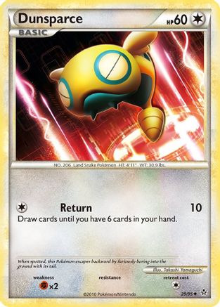 Image of Dunsparce (29/95) [HeartGold & SoulSilver: Unleashed]