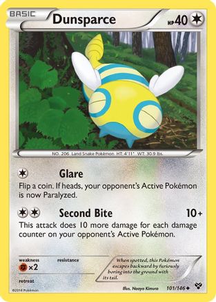 Image of Dunsparce (101/146) [XY: Base Set]