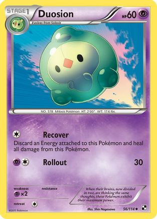 Image of Duosion (56/114) [Black & White: Base Set]