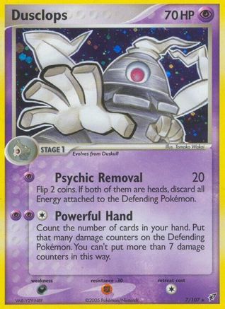 Image of Dusclops (7/107) (Stamped) [EX: Deoxys]
