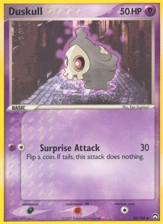 Image of Duskull (50/108) (Stamped) [EX: Power Keepers]