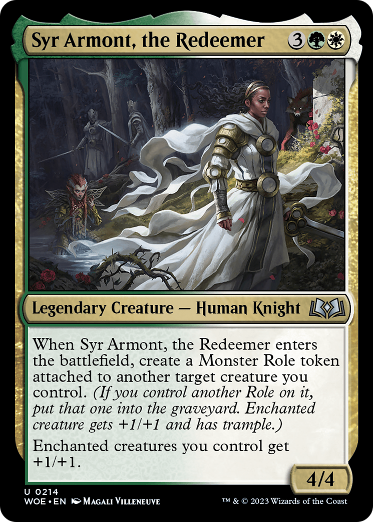 Image of Syr Armont, the Redeemer [Wilds of Eldraine]