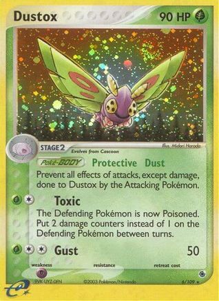 Image of Dustox (6/109) [EX: Ruby & Sapphire]