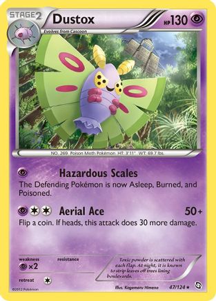 Image of Dustox (47/124) [Black & White: Dragons Exalted]