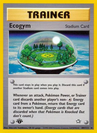 Image of Ecogym (84/111) [Neo Genesis 1st Edition]