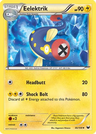 Image of Eelektrik (46/108) [Black & White: Dark Explorers]