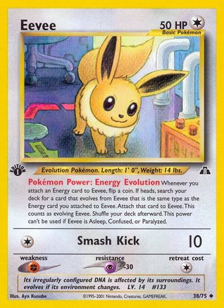 Image of Eevee (38/75) [Neo Discovery 1st Edition]