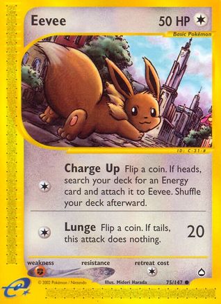 Image of Eevee (75/147) [Aquapolis]