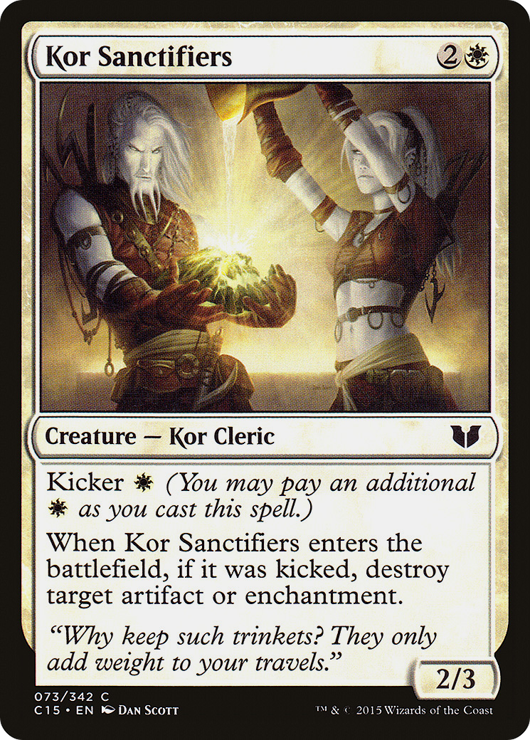 Image of Kor Sanctifiers [Commander 2015]